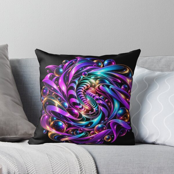 Item preview, Prismatic Cosmic Vortex – Luminous Abstract Sculpture designed and sold by TroviTutto.