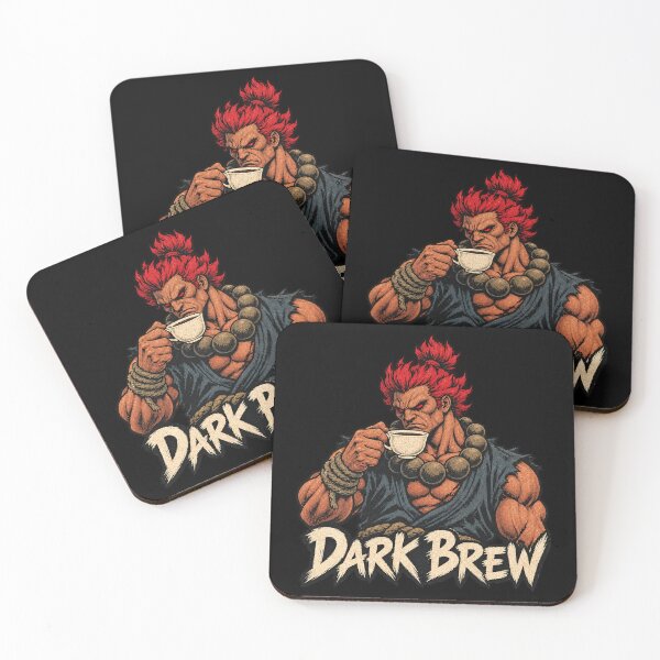 Item preview, Akuma Dark Brew Street Fighter Coffee designed and sold by Pandaburba.