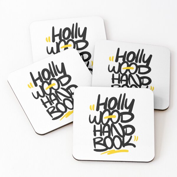 Item preview, Hollywood Handbook Comedy Pop Culture Satire Typography designed and sold by phoebenewton.