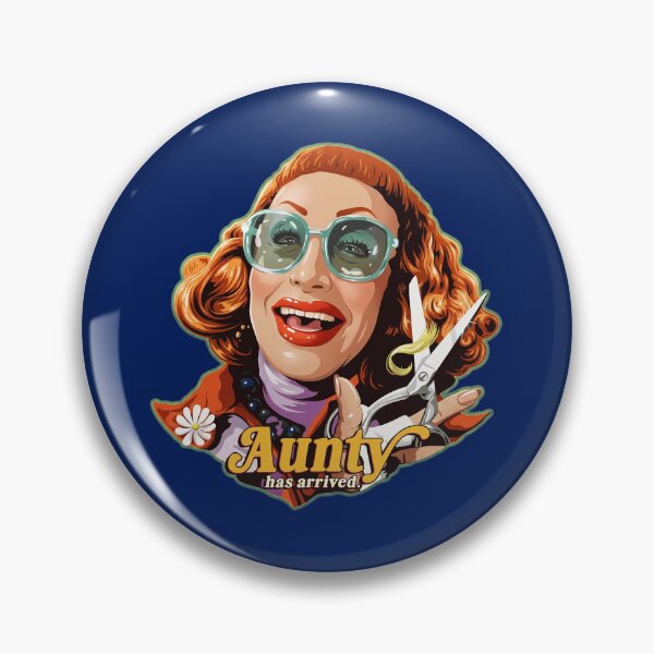 Item preview, Vintage Retro Eccentric Auntie Quirky Eyeglasses Portrait designed and sold by phoebenewton.