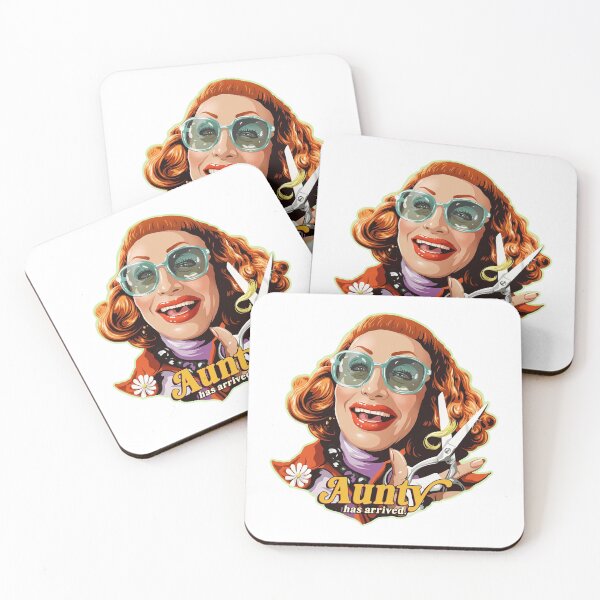 Item preview, Vintage Retro Eccentric Auntie Quirky Eyeglasses Portrait designed and sold by phoebenewton.