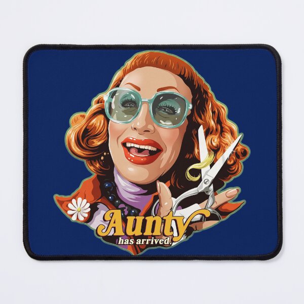 Item preview, Vintage Retro Eccentric Auntie Quirky Eyeglasses Portrait designed and sold by phoebenewton.