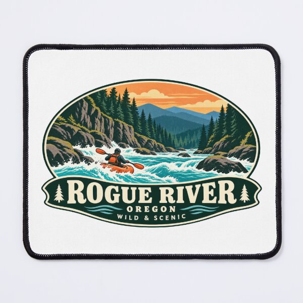 Item preview, Rogue River – Oregon's Wild & Scenic River Adventure designed and sold by CosmicAnomaly.