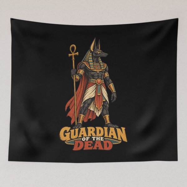 Item preview, Anubis Guardian of the Dead designed and sold by Pandaburba.