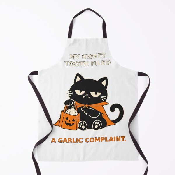 Item preview, Vampire cat discovers garlic where he expected late-night sweets designed and sold by Honu2025.
