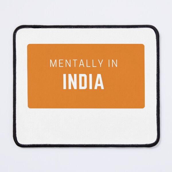 Item preview, Mentally in India - Minimal designed and sold by drymartini52.