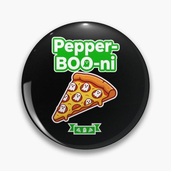 Item preview, Pizza de Halloween con mozzarella y pepperoni. Humor espeluznante. Comida. designed and sold by playloud.