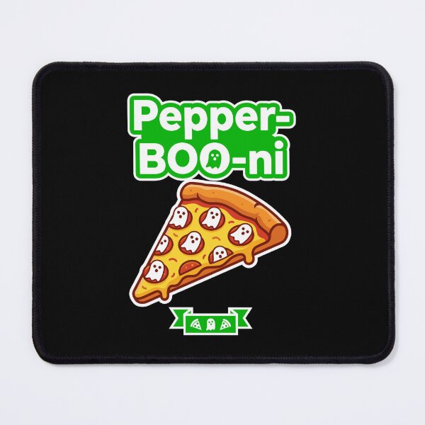 Artikelvorschau, Halloween-Pizza mit Mozzarella und Peperoni – Gruseliger Humor und Essen entworfen und verkauft von playloud.