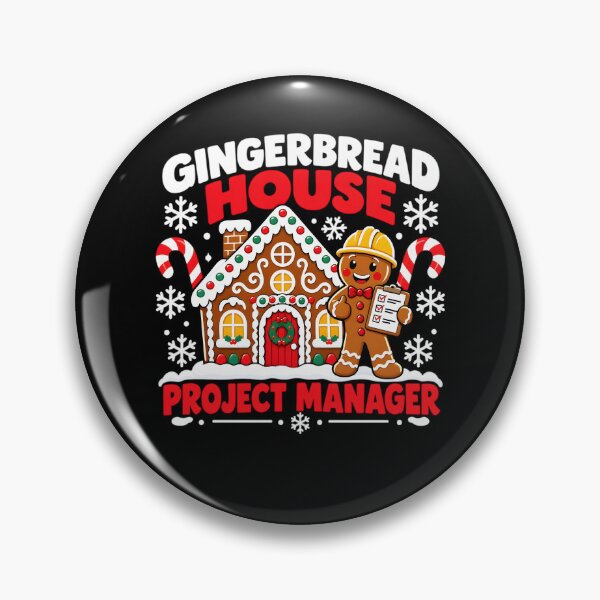 Item preview, Christmas Gingerbread House Project Manager Baking Crew designed and sold by clothesy7.