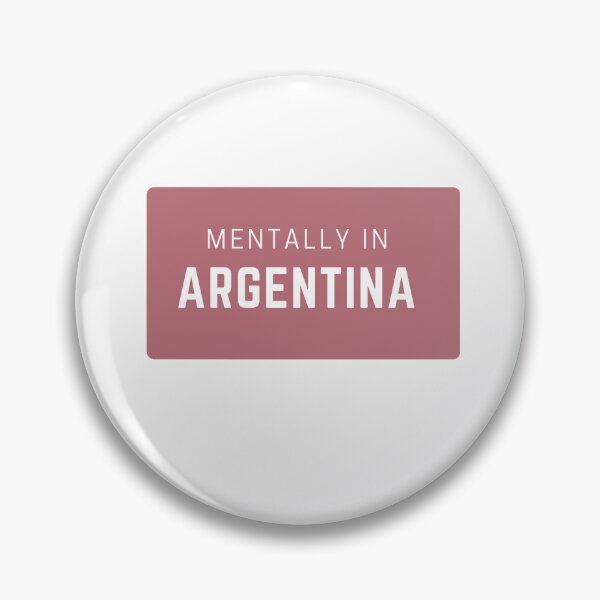 Item preview, Mentally in Argentina - Minimal designed and sold by drymartini52.