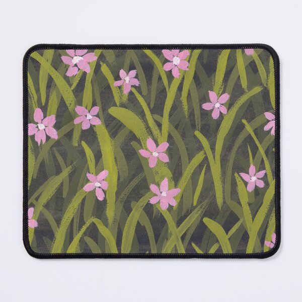 Item preview, Field of pink flowers designed and sold by SGrownsSketches.