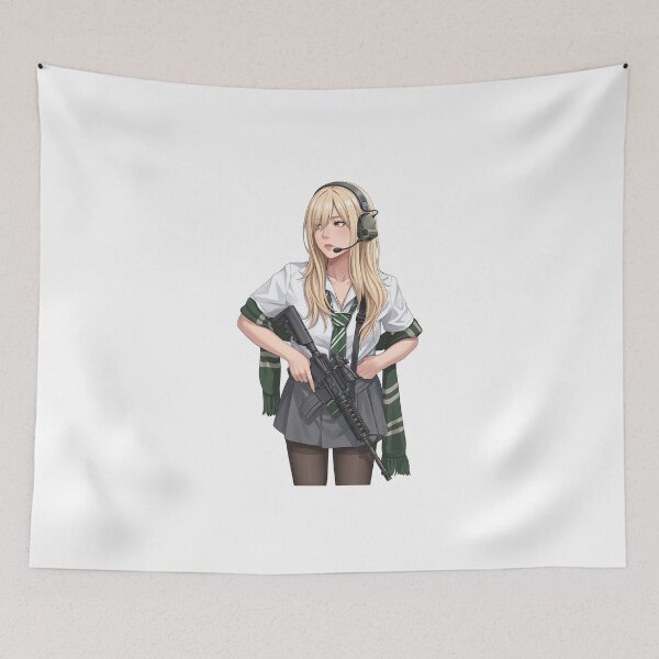 Item preview, Tactical School Girl - Anime Special Ops designed and sold by RAWLIFEGRAPHIC.