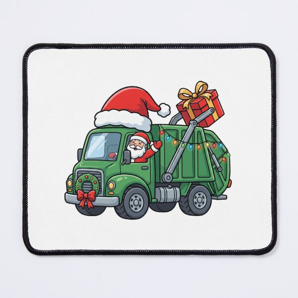 Item preview, Santa Garbage Truck Christmas – Kids Trash Truck Delivering Presents designed and sold by Osmose-Studio.