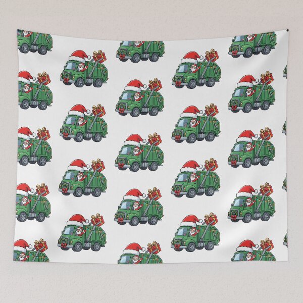 Item preview, Santa Garbage Truck Christmas – Kids Trash Truck Delivering Presents designed and sold by Osmose-Studio.