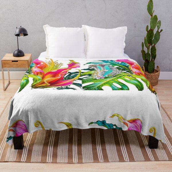 Item preview, Vibrant Monstera and Butterfly Art - Deep Within the Jungle designed and sold by PORTE DE ESPERANCE.