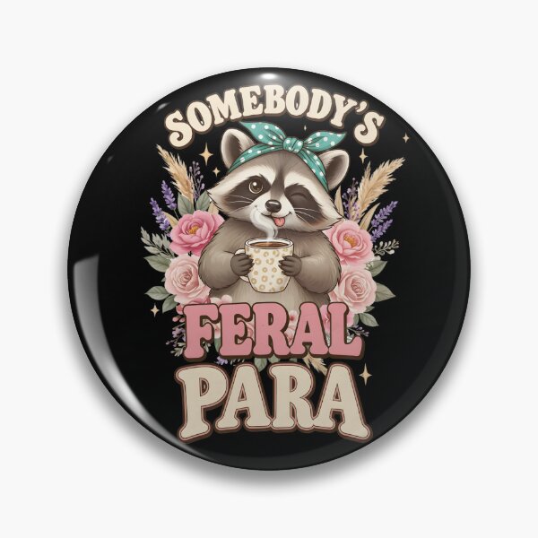 Item preview, Somebody’s Feral Para designed and sold by Positive&FunnyThings.