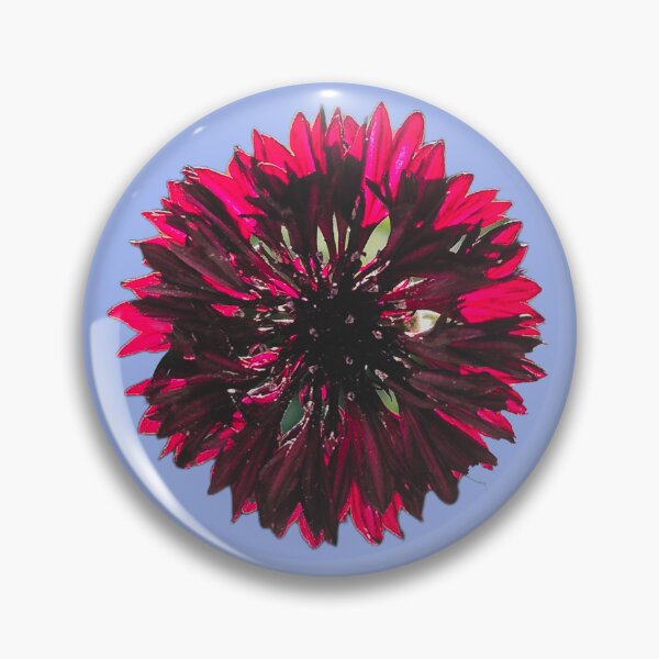 Item preview, Black Bachelor Button designed and sold by ambervpk.