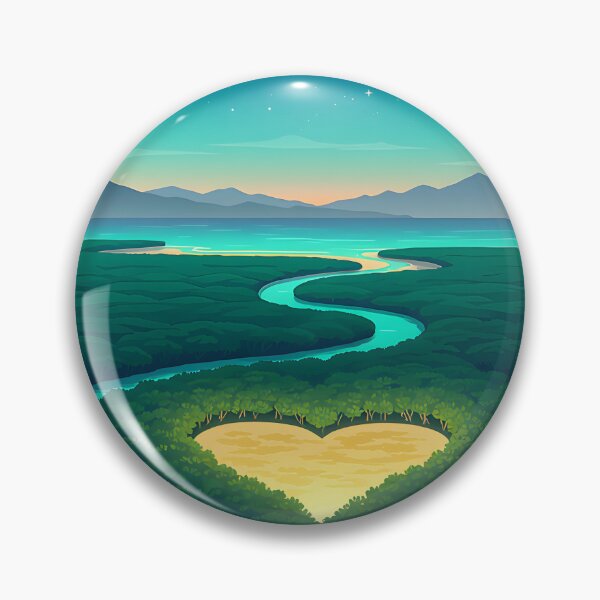 Item preview, Heart of the Mangrove – Inspired by the Heart of Voh, New Caledonia designed and sold by Hawaii26.