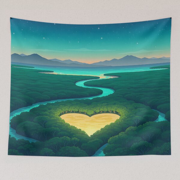 Item preview, Heart of the Mangrove – Inspired by the Heart of Voh, New Caledonia designed and sold by Hawaii26.