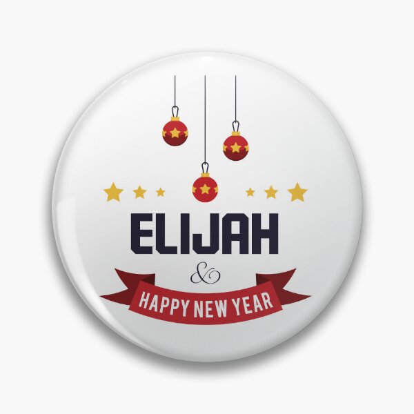 Item preview, Elijah Funny Personalized Christmas Name – Cool Custom Holiday Gift for Men and Boys designed and sold by Oussinc.