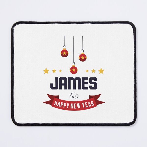 Item preview, James Funny Personalized Christmas Name – Cool Custom Holiday Gift for Men and Boys designed and sold by Oussinc.