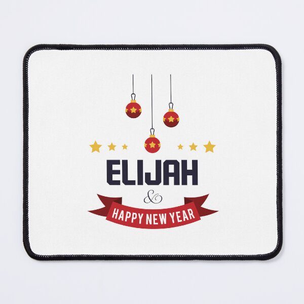 Item preview, Elijah Funny Personalized Christmas Name – Cool Custom Holiday Gift for Men and Boys designed and sold by Oussinc.