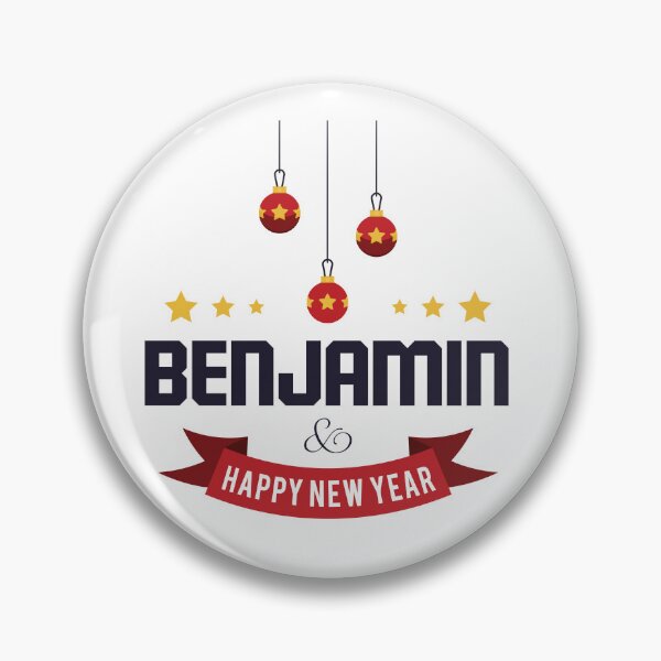 Item preview, Benjamin Funny Personalized Christmas Name – Cool Custom Holiday Gift for Men and Boys designed and sold by Oussinc.