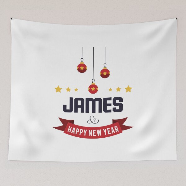 Item preview, James Funny Personalized Christmas Name – Cool Custom Holiday Gift for Men and Boys designed and sold by Oussinc.