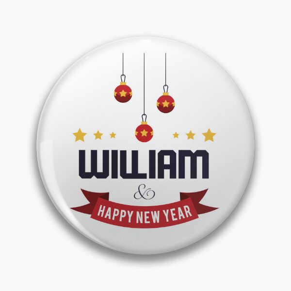Item preview, William Funny Personalized Christmas Name – Cool Custom Holiday Gift for Men and Boys designed and sold by Oussinc.