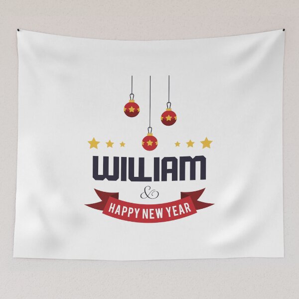 Item preview, William Funny Personalized Christmas Name – Cool Custom Holiday Gift for Men and Boys designed and sold by Oussinc.