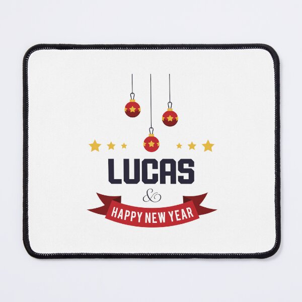 Item preview, Lucas Funny Personalized Christmas Name – Cool Custom Holiday Gift for Men and Boys designed and sold by Oussinc.