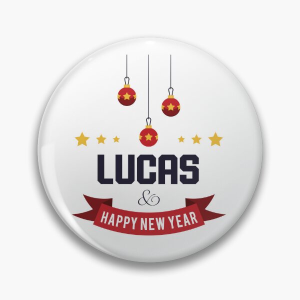Aperçu de l'œuvre Lucas, prénom personnalisé et amusant pour Noël – Cadeau de Noël original et personnalisé pour hommes et garçons créée et vendue par Oussinc.