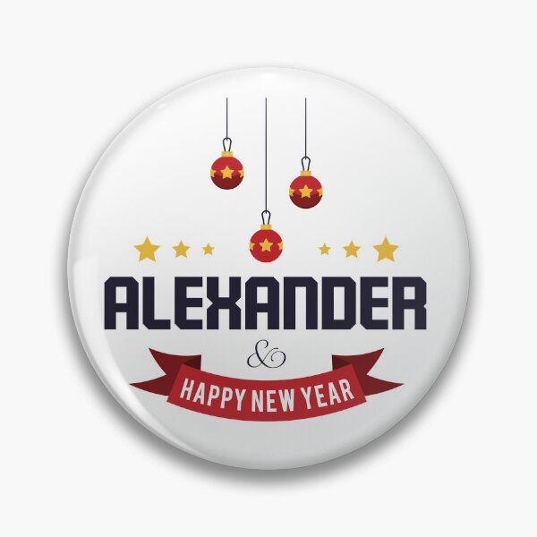 Item preview, Alexander Funny Personalized Christmas Name – Cool Custom Holiday Gift for Men and Boys designed and sold by Oussinc.