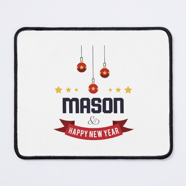 Item preview, Mason Funny Personalized Christmas Name – Cool Custom Holiday Gift for Men and Boys designed and sold by Oussinc.