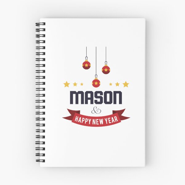 Item preview, Mason Funny Personalized Christmas Name – Cool Custom Holiday Gift for Men and Boys designed and sold by Oussinc.