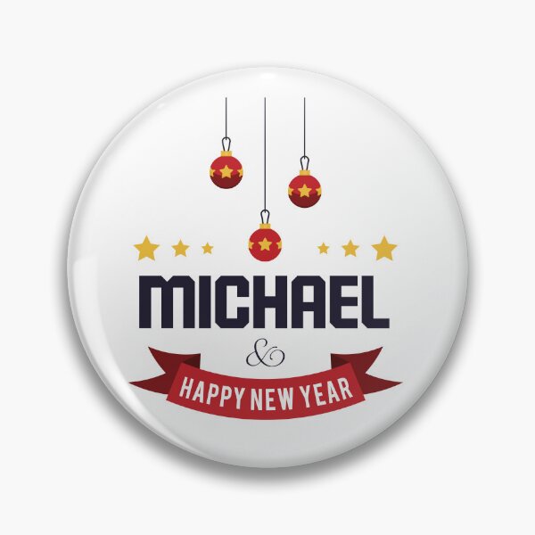 Item preview, Michael Funny Personalized Christmas Name – Cool Custom Holiday Gift for Men and Boys designed and sold by Oussinc.