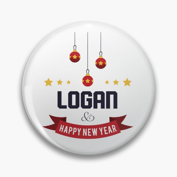 Item preview, Logan Funny Personalized Christmas Name – Cool Custom Holiday Gift for Men and Boys designed and sold by Oussinc.