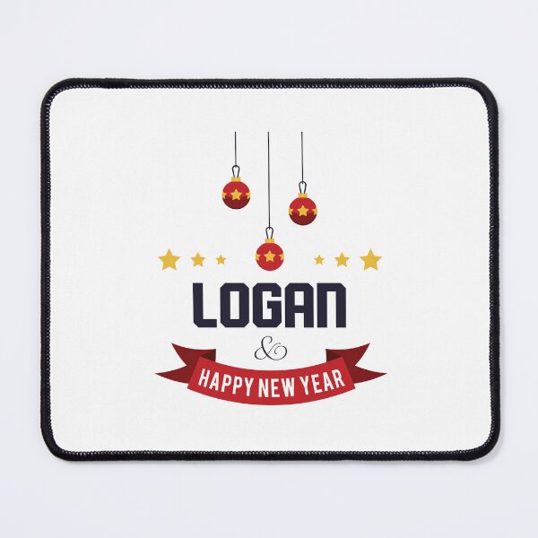 Item preview, Logan Funny Personalized Christmas Name – Cool Custom Holiday Gift for Men and Boys designed and sold by Oussinc.