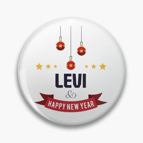 Item preview, Levi Funny Personalized Christmas Name – Cool Custom Holiday Gift for Men and Boys designed and sold by Oussinc.