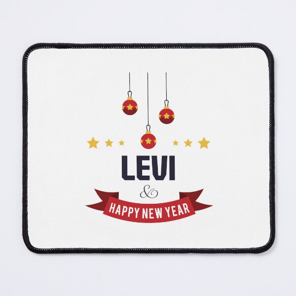Item preview, Levi Funny Personalized Christmas Name – Cool Custom Holiday Gift for Men and Boys designed and sold by Oussinc.