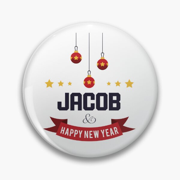 Item preview, Jacob Funny Personalized Christmas Name – Cool Custom Holiday Gift for Men and Boys designed and sold by Oussinc.