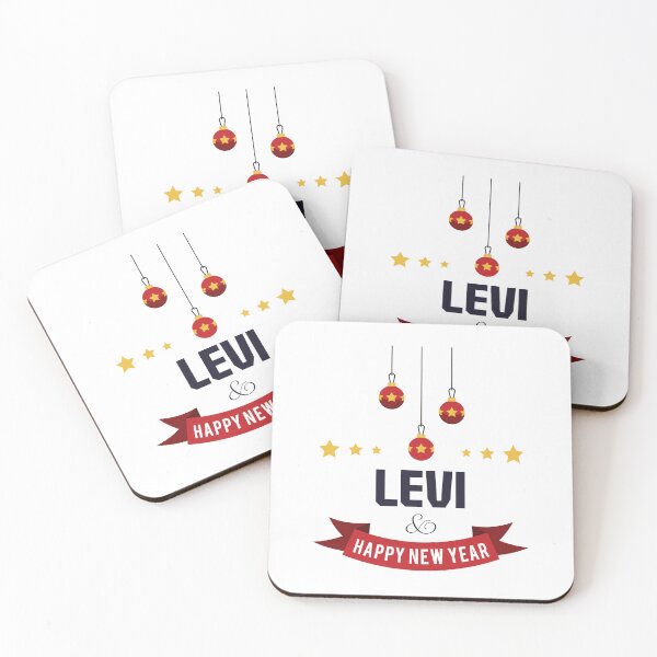 Item preview, Levi Funny Personalized Christmas Name – Cool Custom Holiday Gift for Men and Boys designed and sold by Oussinc.