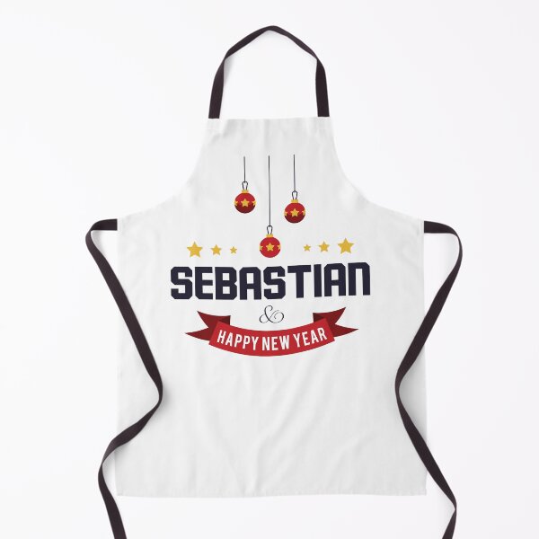 Item preview, Sebastian Funny Personalized Christmas Name – Cool Custom Holiday Gift for Men and Boys designed and sold by Oussinc.