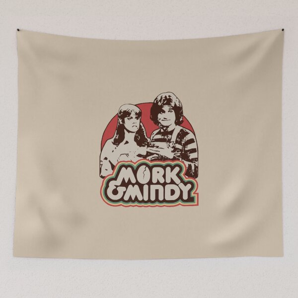 Aperçu de l'œuvre Mork et Mindy - Années 70 créée et vendue par Bad Zombie .