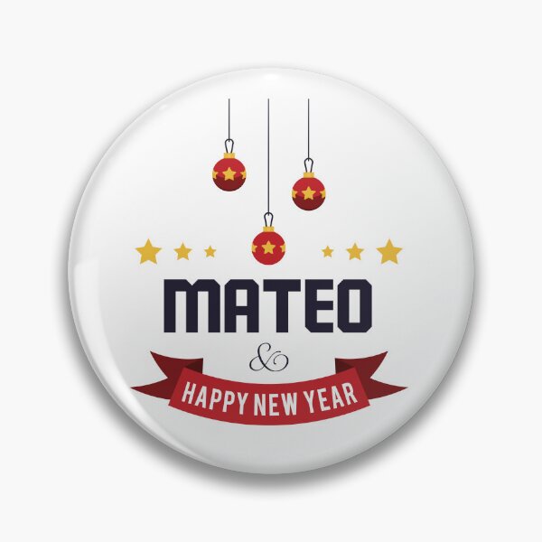 Item preview, Mateo Funny Personalized Christmas Name – Cool Custom Holiday Gift for Men and Boys designed and sold by Oussinc.
