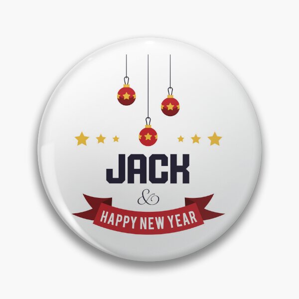 Item preview, Jack Funny Personalized Christmas Name – Cool Custom Holiday Gift for Men and Boys designed and sold by Oussinc.