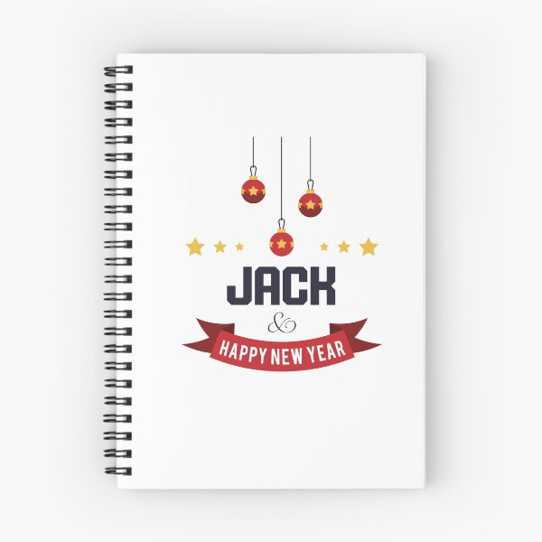 Item preview, Jack Funny Personalized Christmas Name – Cool Custom Holiday Gift for Men and Boys designed and sold by Oussinc.