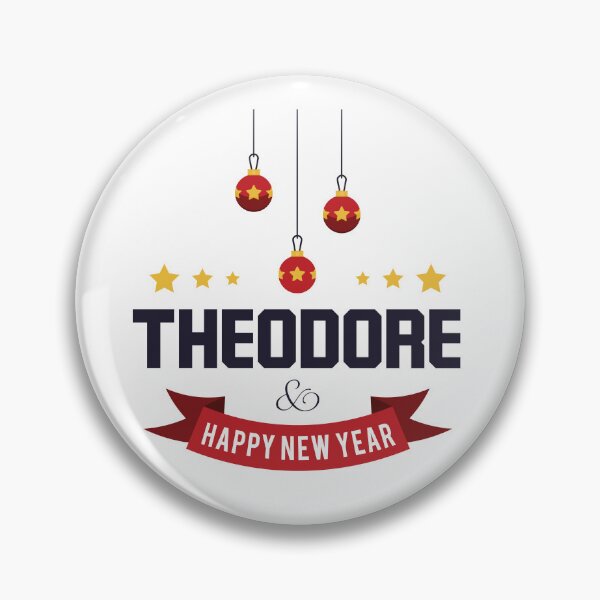 Item preview, Theodore Funny Personalized Christmas Name – Cool Custom Holiday Gift for Men and Boys designed and sold by Oussinc.