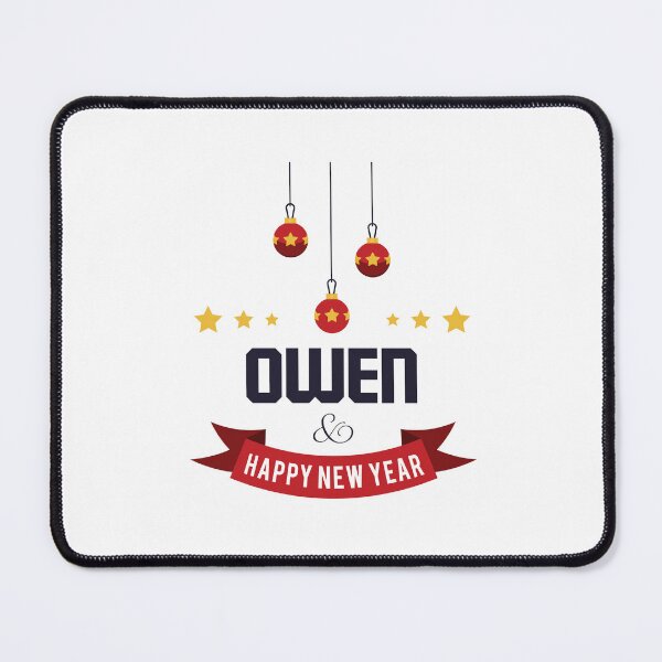 Item preview, Owen Funny Personalized Christmas Name – Cool Custom Holiday Gift for Men and Boys designed and sold by Oussinc.