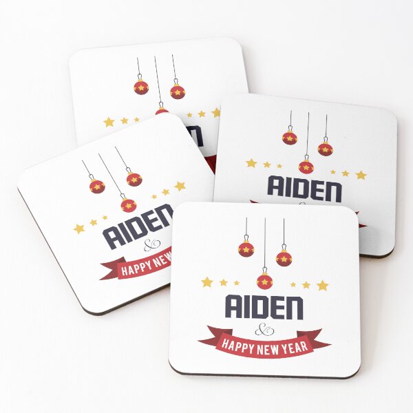 Item preview, Aiden Funny Personalized Christmas Name – Cool Custom Holiday Gift for Men and Boys designed and sold by Oussinc.